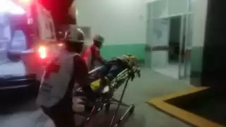 Los testigos del accidente le quitaron las placas a la unidad