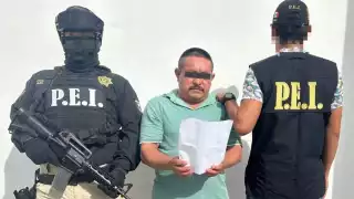 El hombre ya se encuentra a disposición de la Fiscalía de Yucatán