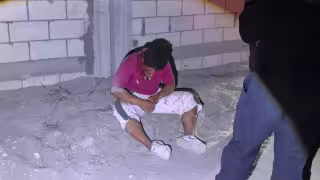 Grupo de ciclistas, golpean a presunto delincuente