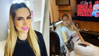 Karla Panini mostró sus nuevos tatuajes en su cuenta de Instagram, lo que desató las críticas