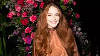 Lindsay Lohan presume su pancita de embarazo en fotos de Instagram