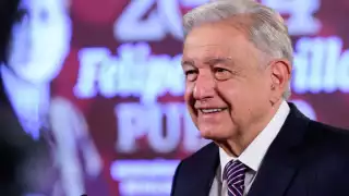 Andrés Manuel López Obrador encabeza este martes 6 de febrero, la conferencia mañanera desde Palacio Nacional
