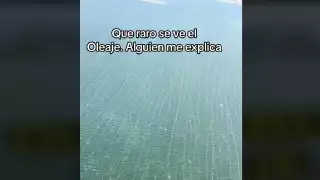 El Mar de Campeche presentó una alteración en su oleaje