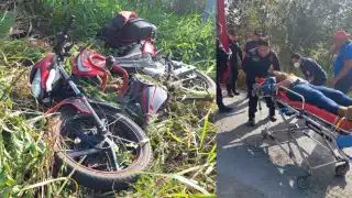 A causa del accidente, su esposa Telmi Yadira Itzá Matu de 22 años y su hijo Víctor Eleodoro Cab Itzá, de 4 años, resultaron con lesiones graves