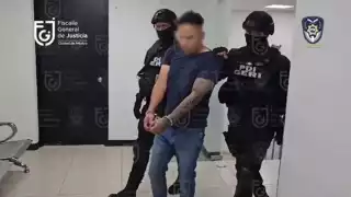 La detención de “El M24” se llevó a cabo gracias a la diligente labor de los agentes de la Policía de Investigación
