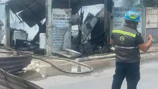 Afortunadamente, no se reportó pérdidas humanas