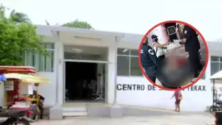 El hombre fue trasladado al Hospital General, pero ya no tenía signos vitales