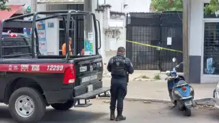 Al lugar llegaron elementos de la policía estatal, así como del Servicio Médico Forense