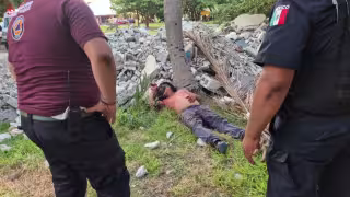 Lo lesionan en el rostro con una piedra en la Santa Rosalía