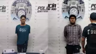 Los dos jóvenes quedaron a disposición de la Fiscalía