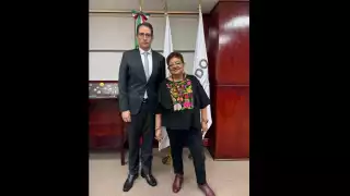 Ernestina Godoy presenta al nuevo titular de la Fiscalía Especializada en Delincuencia Organizada y destaca su perfil técnico y honesto