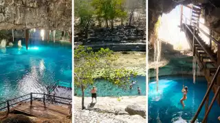 La ruta de los cenotes en Yucatán puede recorrerse en un solo día
