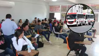 Agregó que la encomienda de la institución es que ningún administrativo o docente deje la escuela si no sale el último estudiante