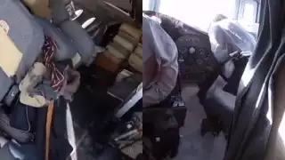 El avión fue usado para grabar la película 'La sociedad de la nieve'