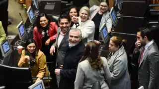 Senado bloquea acceso a reporteros previo a sesión sobre la presunta renuncia de Alejandro Gertz Manero