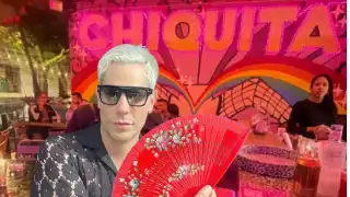 Visitó el bar "Chiquita". Foto: Especial