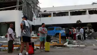 Los extranjeros localizados fueron trasladados al Aeropuerto de la Ciudad de México
