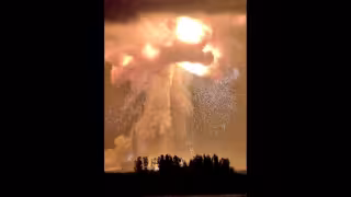 Explota cohete New Glenn de Blue Origin durante prueba en Florida; no reportan heridos