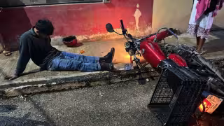 El joven se negó a ir a un hospital a pesar de los golpes que recibió