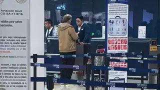 Extranjero que permaneció meses en el aeropuerto de Mérida por fin deja la terminal y viaja a Canadá