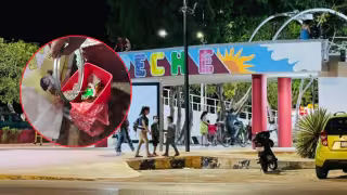 Alerta sanitaria en Campeche: Denuncian venta de esquites con pedazos de vidrio en parque público