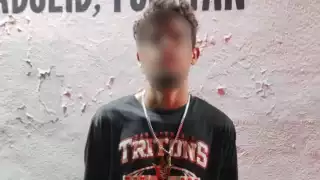 Cuando se le marcó el alto y ser cuestionado, el sujeto no respondió y actuó de manera sospechosa