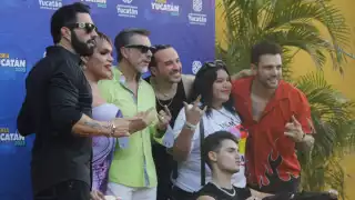 El Team Infierno se tomó fotos y firmó autógrafos a sus seguidores yucatecos