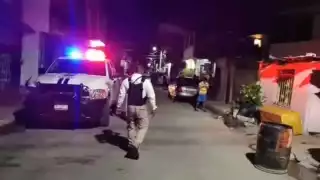 No se sabe la razón por la cual la casa fue baleada