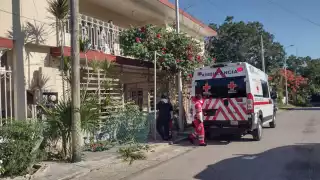 La mujer se negó a recibir atención médica de la Cruz Roja