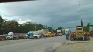 El lesionado fue trasladado a un hospital para ser atendido