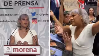María Clemente forma parte de la bancada de Morena en la Cámara de Diputados
