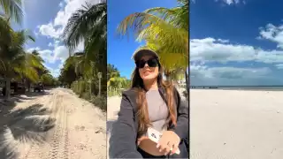 Así luce Holbox después de la tormenta