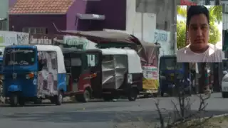 Luis Martínez Ek, quien conducía uno de los mencionados vehículos de alquiler y además era encargado de cobrar las rentas de varios choferes.