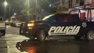 La fachada del domicilio tenía varios impactos de bala