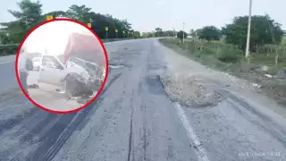 En el tramo Crucero Candelaria–Aguacatal existe un área que cuenta con más de diez baches