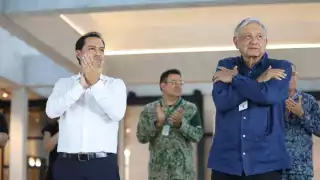 El Gobernador destacó que a través de esta obra del nuevo museo se podrá conocer más de la cultura maya