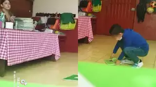 La maestra fue removida de su cargo mientras se realizan las investigaciones