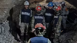 Confirman localización y muerte del último minero atrapado en Sinaloa tras derrumbe en mina Santa Fe