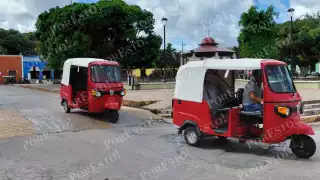 Mototaxistas de Hopelchén esperan repunte del 100% con regreso escolar