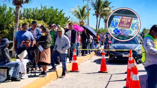 Confusión y largas filas marcan inicio del programa Residentes Carmen