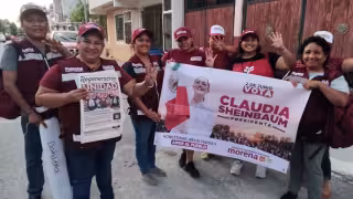 Estefanía Mercado, candidata de Morena, deja plantados a vecinos en Playa  del Carmen