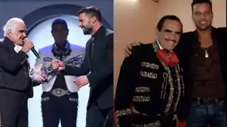 Ricky Martin dedica emotivo mensaje a Vicente Fernández: "Él me quiso mucho y yo a él"