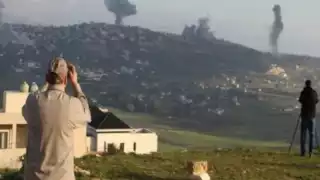 El movimiento libanés Hezbolá afirmó este martes que lanzó 'decenas' de cohetes contra Israel tras la muerte de dos de sus combatientes