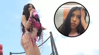 Yeri Mua hizo una transmisión en vivo donde se encontraba llorando después del Carnaval de Kanasín