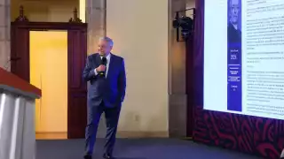 Andrés Manuel López Obrador encabeza este jueves 15 de febrero, la conferencia mañanera desde Acapulco, Guerrero