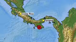 ¿Dónde está Pitaloza Arriba, epicentro del terremoto de magnitud 7.6 en Panamá?