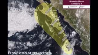 Huracán Simon baja a categoría 1: ¿dónde está y qué estados afectará hoy 14 de octubre?