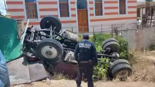 En el lugar los paramédicos brindaron atención a Carlos Ch. C