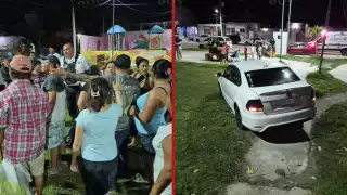 Dos jóvenes detenidos tras accidente que puso en riesgo a menores en parque de Ciudad del Carmen