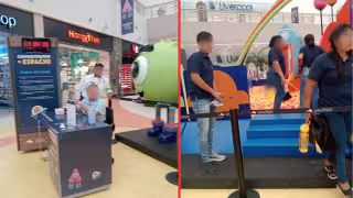 Polémica en Plaza de Campeche: dejan sola a menor tras acabar su tiempo en juegos